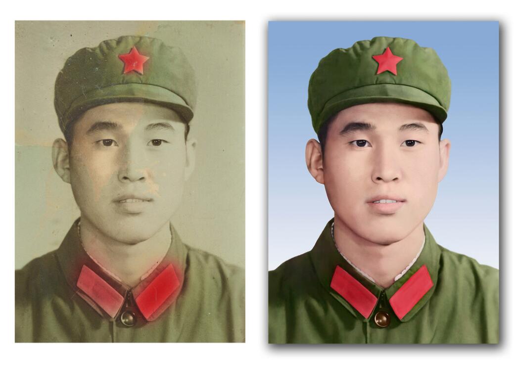 花山破损照片修复-18